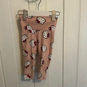 H&M 2/4m Hello Kitty Pink Kids Leggings pants